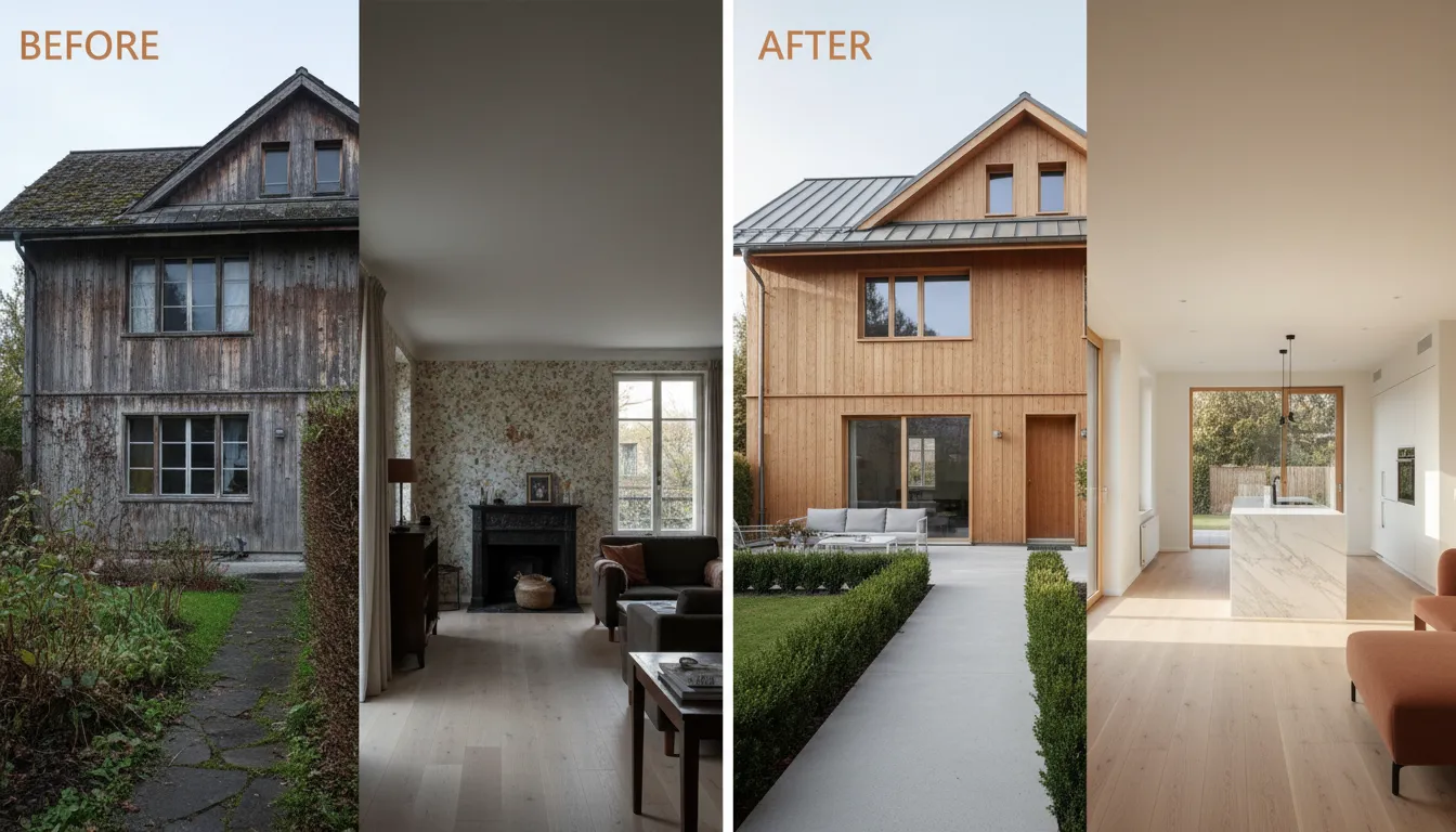 Innen- und Aussenrenovation